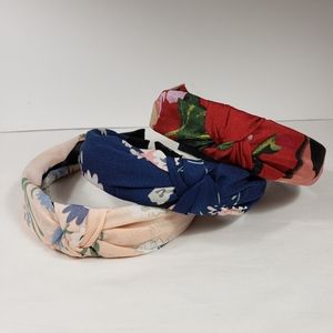 Set of 3 Knot Style Headbands
